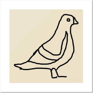 Pigeon Posters and Art